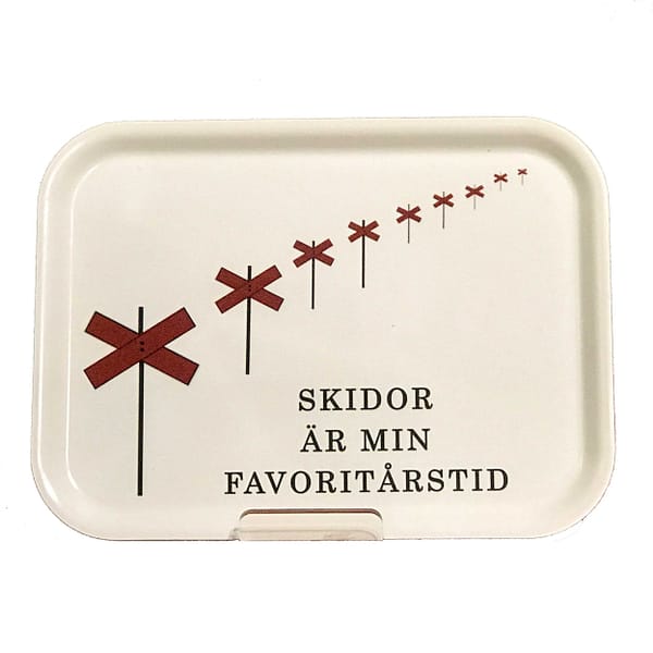 Briska skidor staende